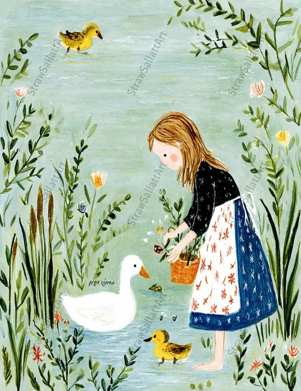 Elegant Simple Storybook Illustrations