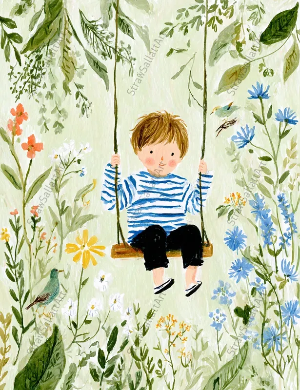 Elegant Simple Storybook Illustrations