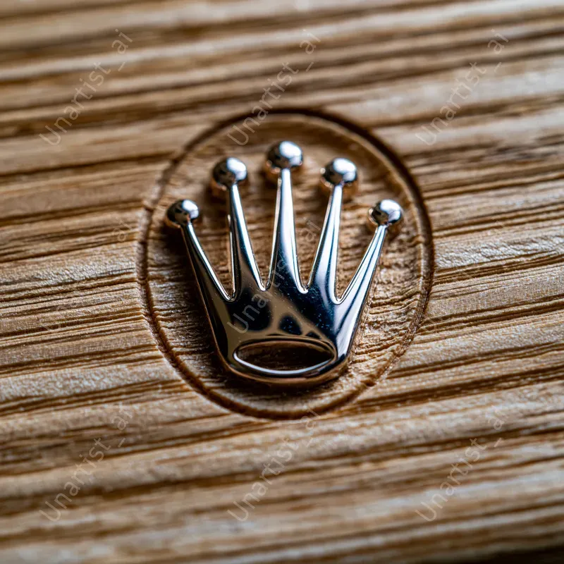 Metal Brand Logo Wood Carvings