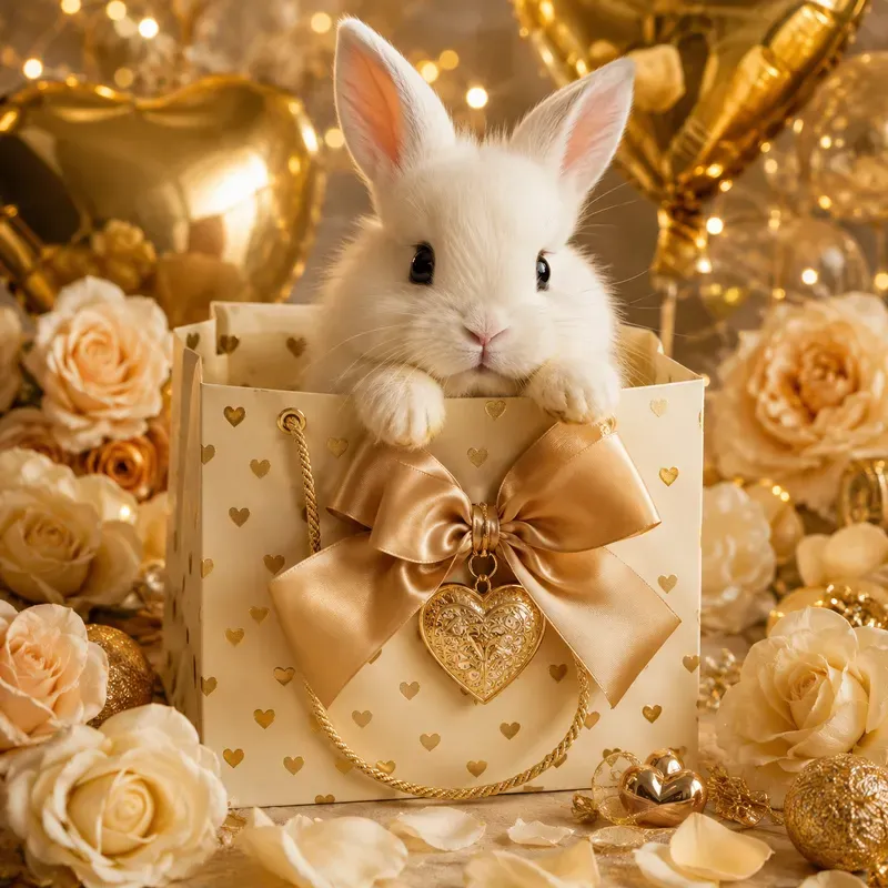 Golden Heart Gift Portraits