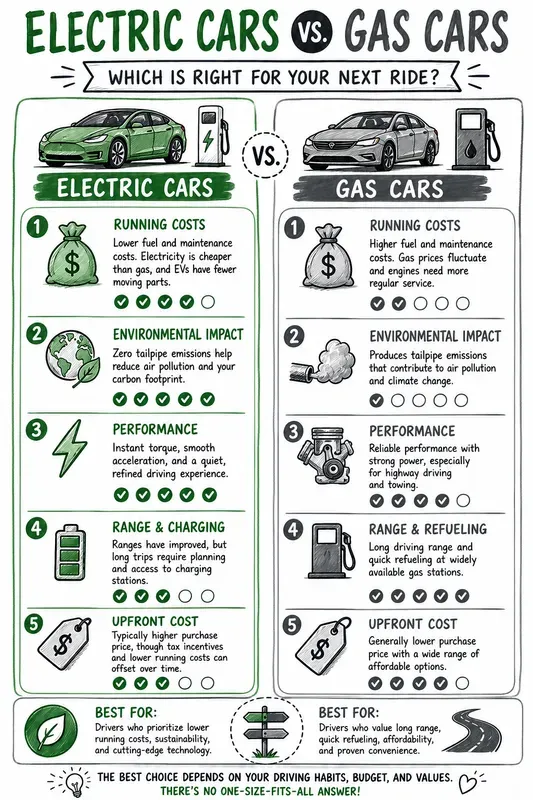 Comparison Decision Infographic Gens
