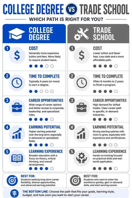 Comparison Decision Infographic Gens