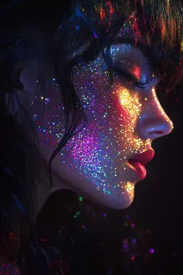 Epic Sequined Women Portraits