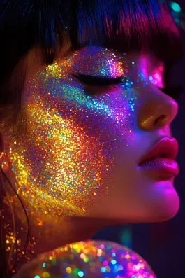 Epic Sequined Women Portraits