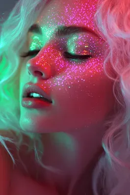 Epic Sequined Women Portraits