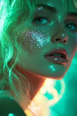 Epic Sequined Women Portraits
