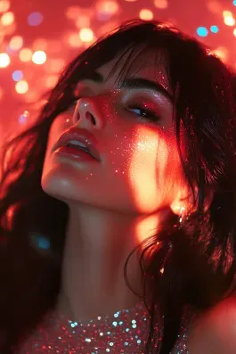 Epic Sequined Women Portraits