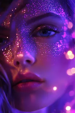 Epic Sequined Women Portraits