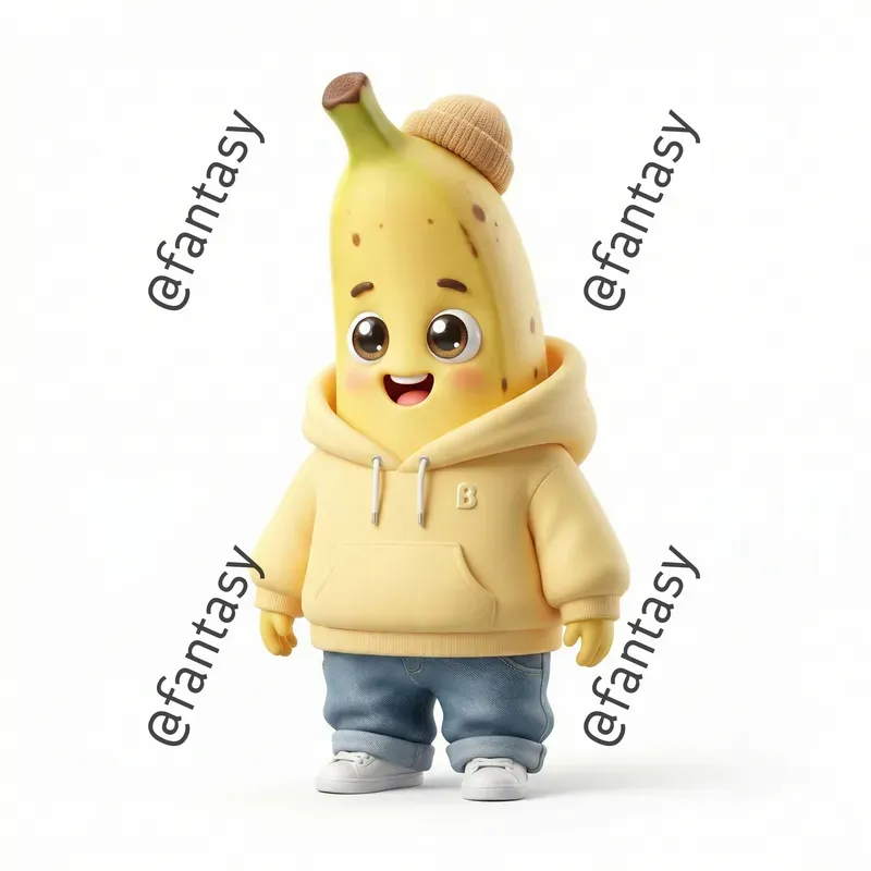 Cute Fruit Character Mascot Generator