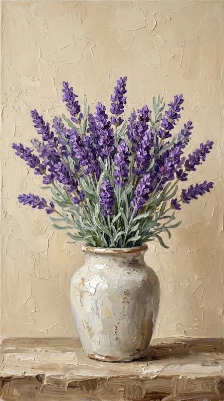 Impressionist Oil Painting Flowers