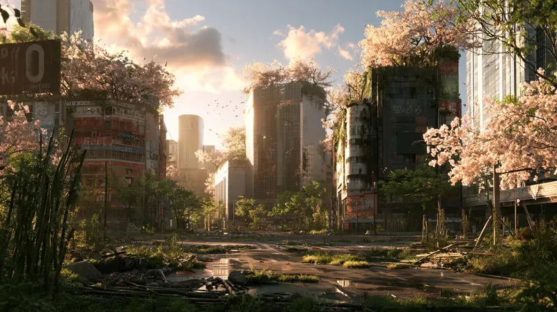 Abandoned Cities Art Generator