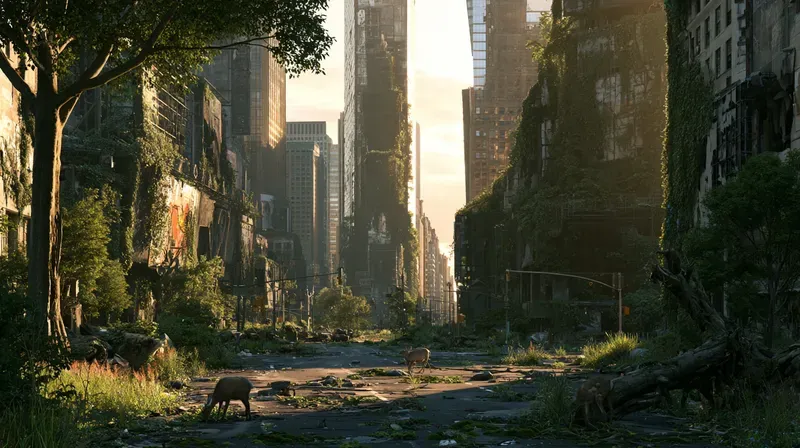 Abandoned Cities Art Generator