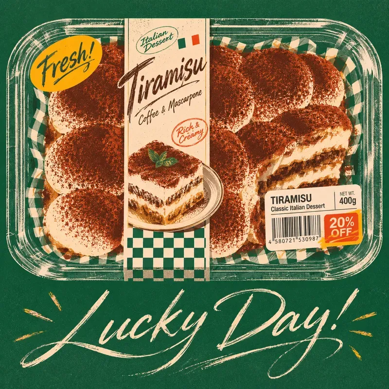 Retro Supermarket Food Packaging Posters