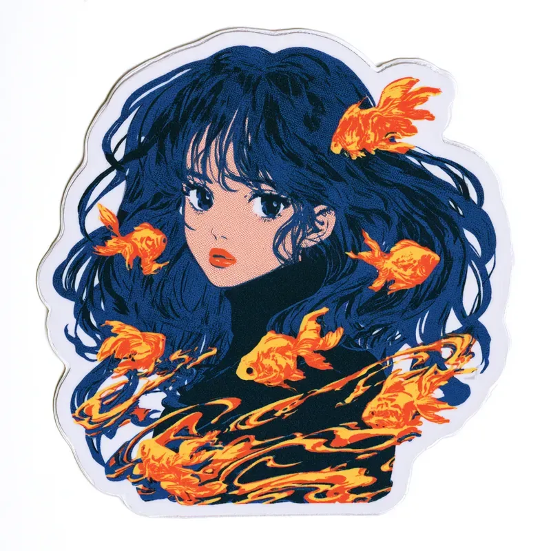 Retro Pop Art Element Stickers