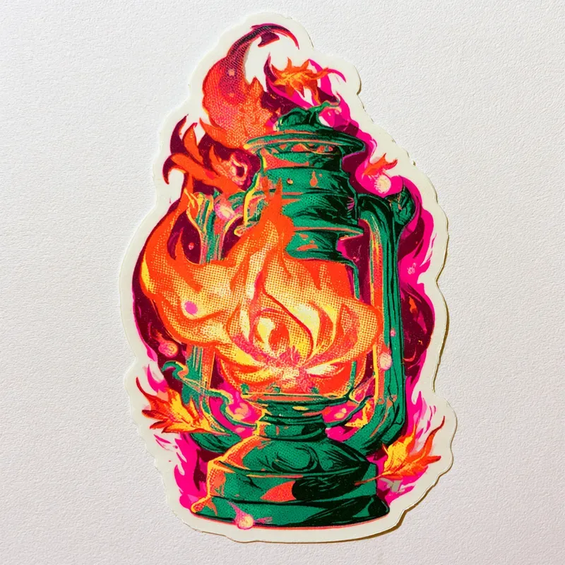 Retro Pop Art Element Stickers