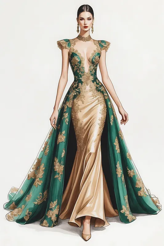 Professional Fashion Sketch Illustrations