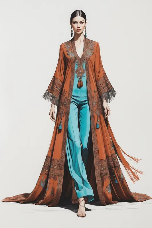 Professional Fashion Sketch Illustrations