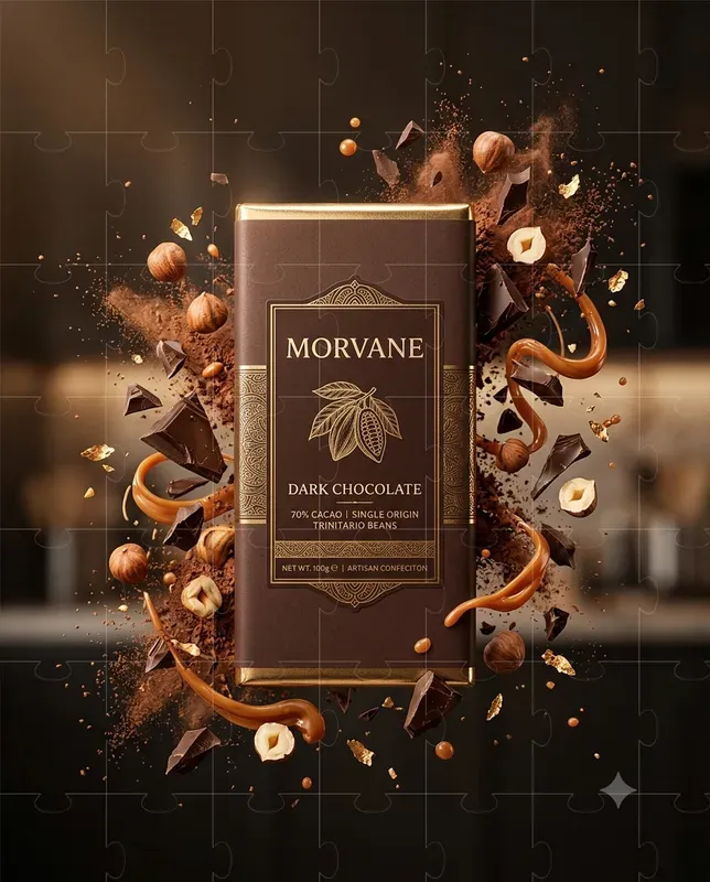 Product Explosion Advertising Visuals