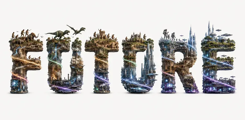 Temporal Evolution Typography Generator