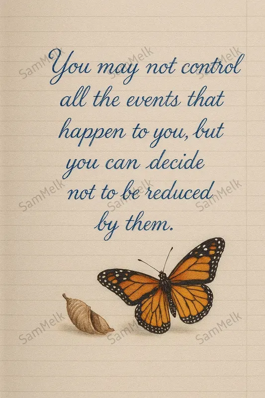 Elegant Handwritten Quotes On Notebooks