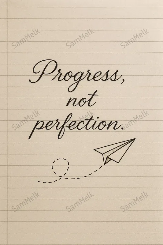 Elegant Handwritten Quotes On Notebooks