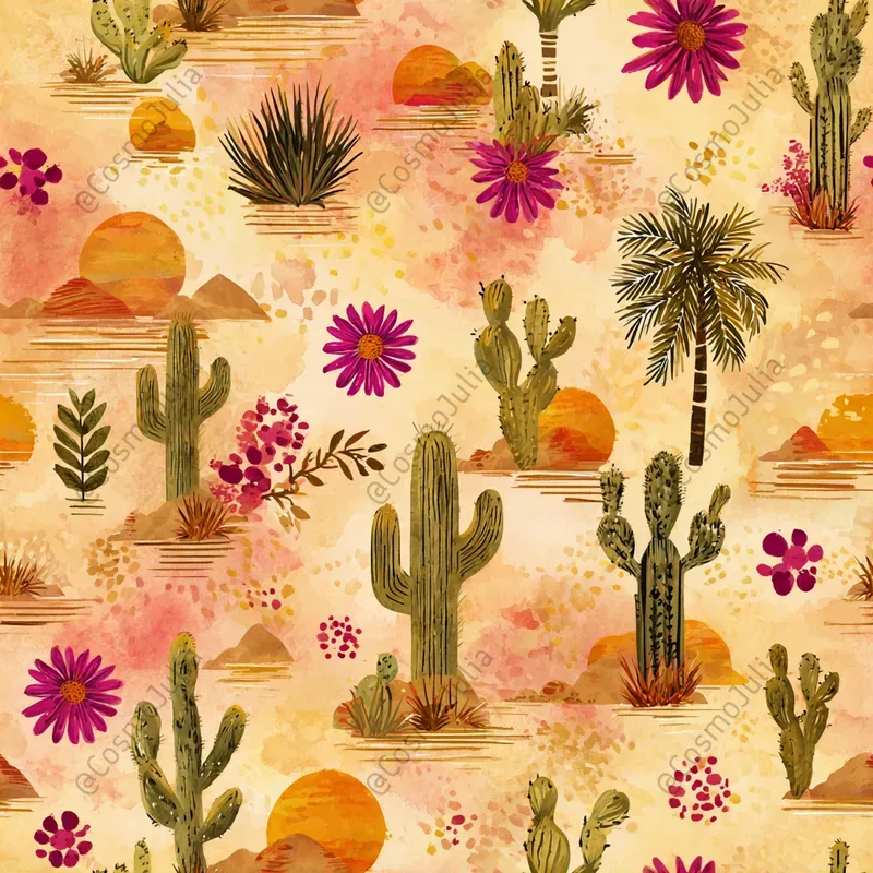 Watercolor Seamless Patterns