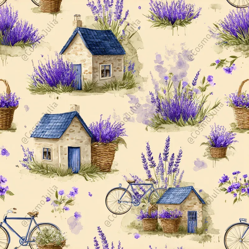 Watercolor Seamless Patterns