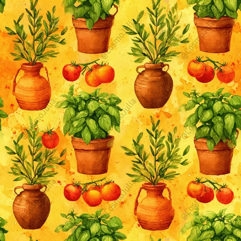 Watercolor Seamless Patterns