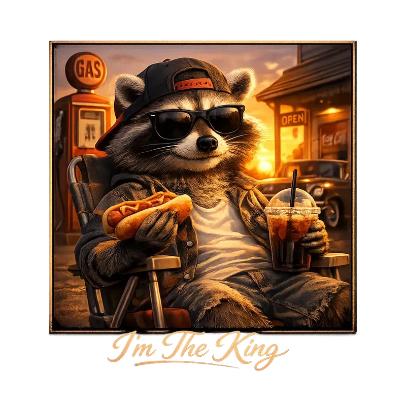 3D Vintage Animal Scene Tshirts