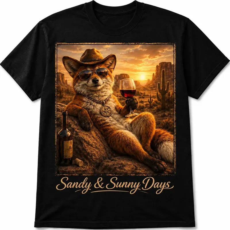3D Vintage Animal Scene Tshirts