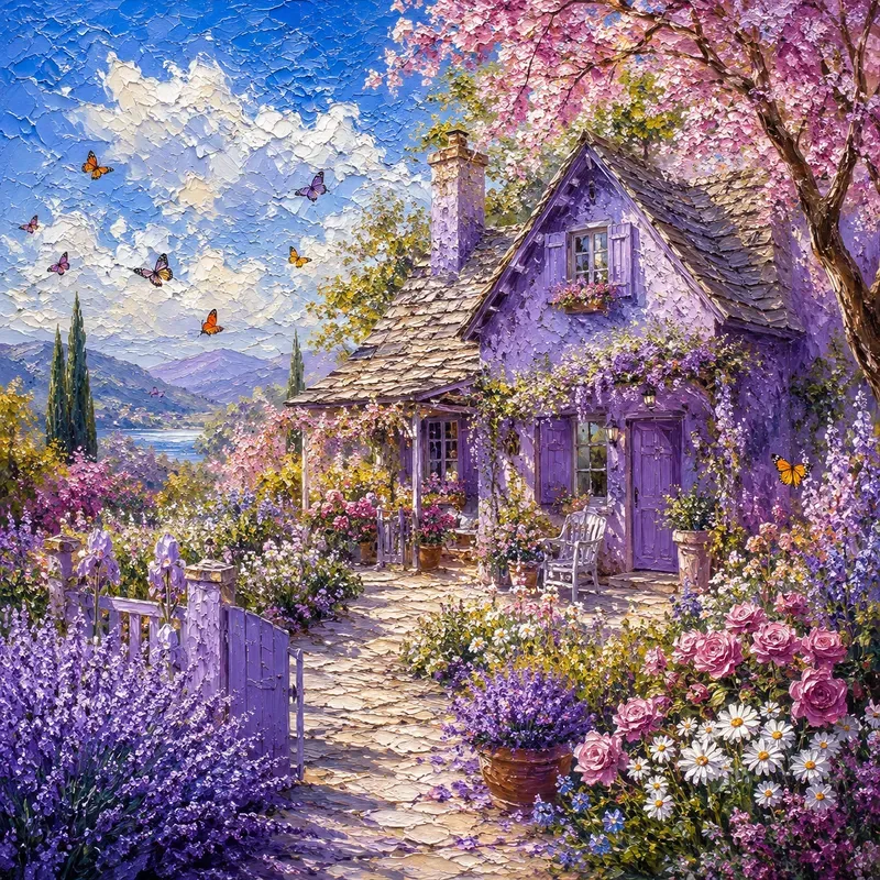 Dreamlike Impasto Coastal Escapes