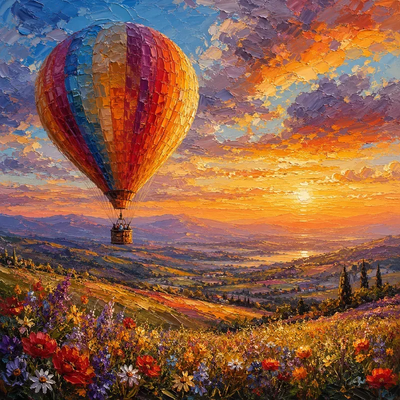 Dreamlike Impasto Coastal Escapes
