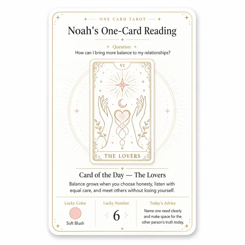 Minimal Tarot Fortune Cards