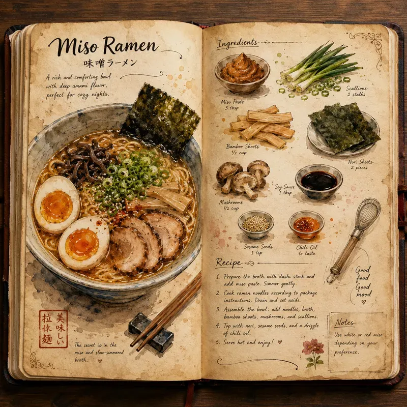 Vintage Cookbook Art