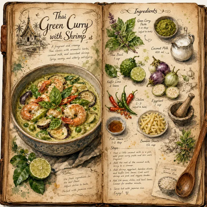 Vintage Cookbook Art
