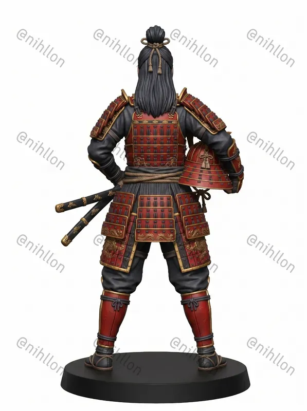 Backview Character Model Reproductions