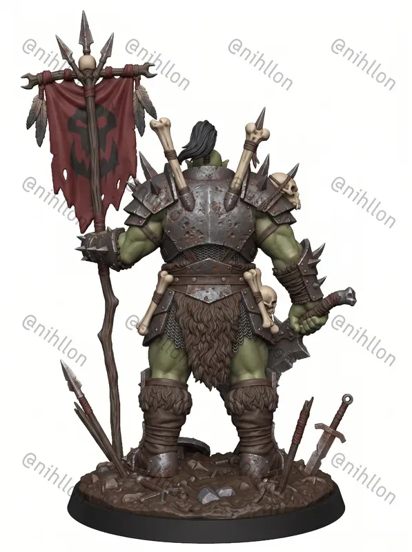 Backview Character Model Reproductions