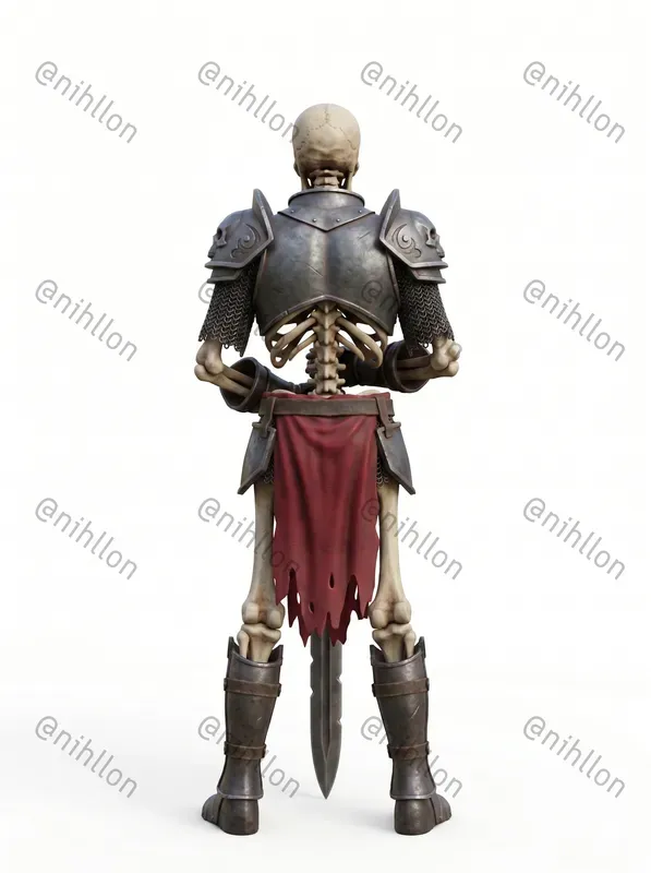 Backview Character Model Reproductions