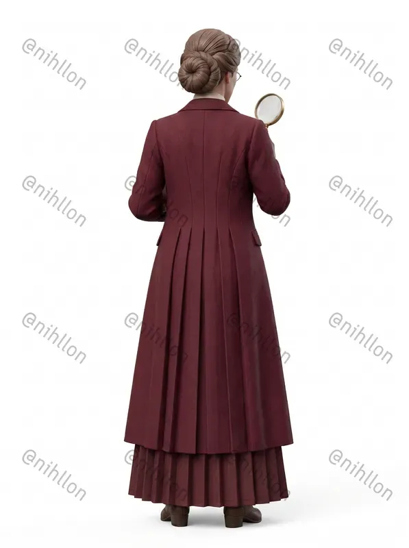 Backview Character Model Reproductions