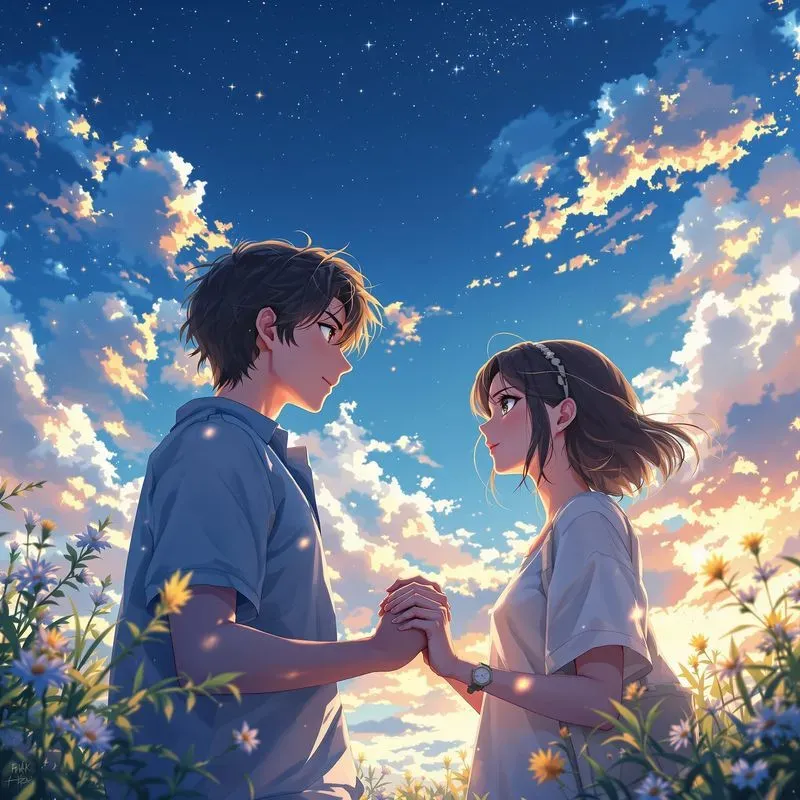 Cinematic Cozy Anime Scenes Characters
