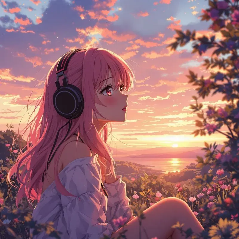 Cinematic Cozy Anime Scenes Characters
