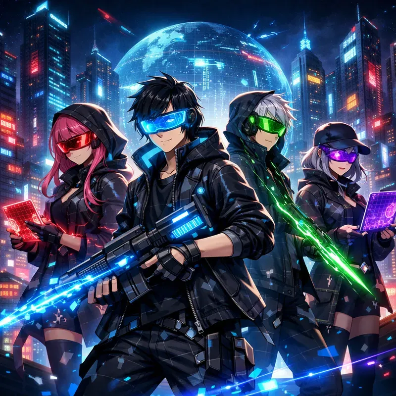Epic Anime Team Portraits