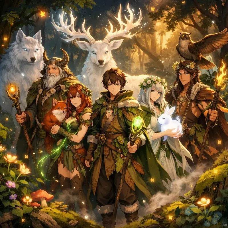 Epic Anime Team Portraits