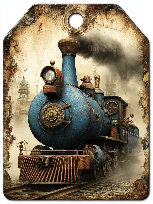Steampunk Clockwork Product Tags