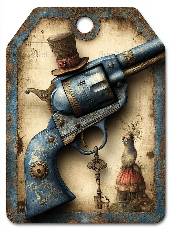 Steampunk Clockwork Product Tags