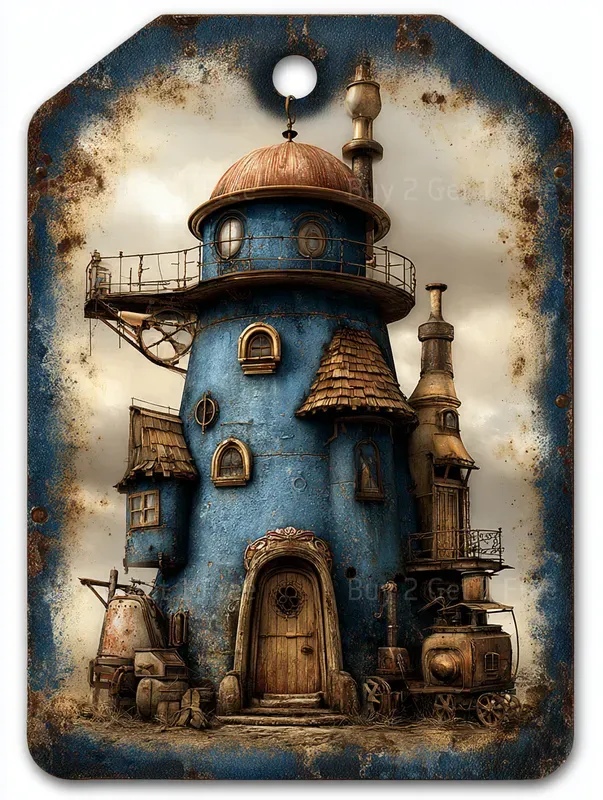 Steampunk Clockwork Product Tags
