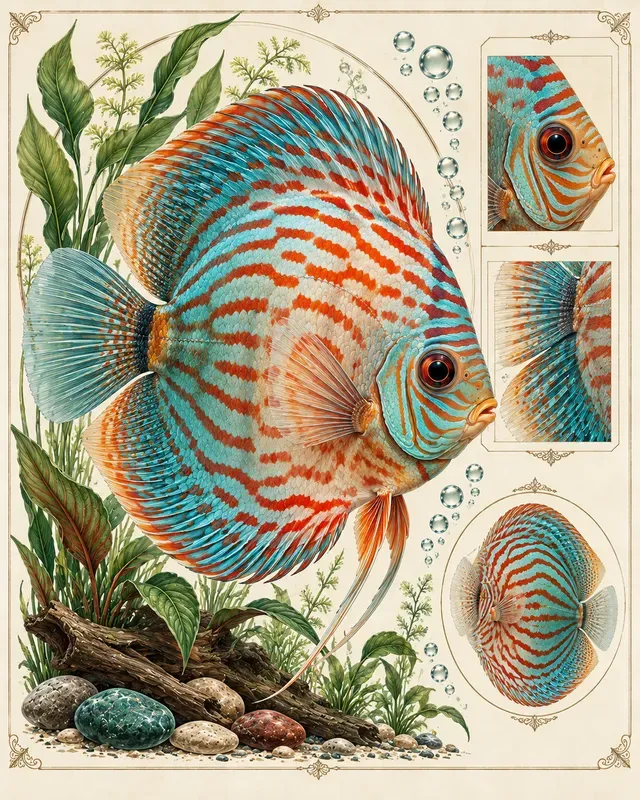 Decorative Aquarium Fish Plates