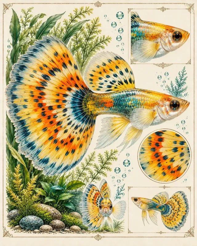 Decorative Aquarium Fish Plates