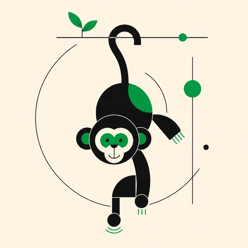 Geometric Bauhaus Animal Art