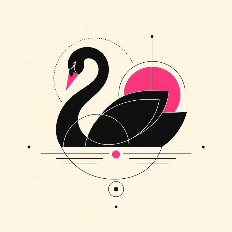 Geometric Bauhaus Animal Art